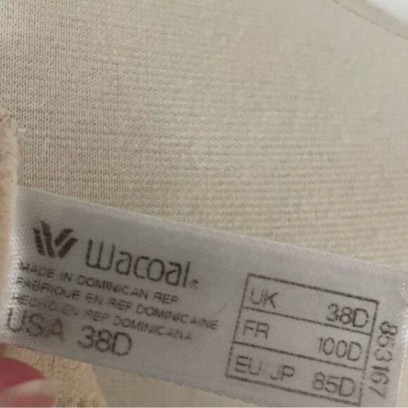 Wacoal Awareness Full Figure Contour Bra 853167 Size 38D - Picture 4 of 4